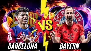 🔴BARCELONA VS BAYERN MUNICH UCL LIVEWATCHALONG [upl. by Mills]