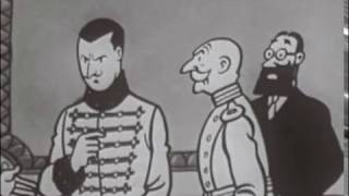 Hergés Adventures of Tintin Belvision KING OTTOKARS SCEPTRE 1957 Screenshots [upl. by Anawat391]