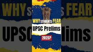 UPSC Prelims 2025 Fear Uncovered Don’t Make These Mistakes [upl. by Ynnob]