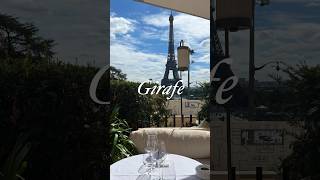 프랑스 파리핫플레이스 에펠탑뷰 레스토랑 지라프 Girafe Restaurant in Paris [upl. by Drusie]