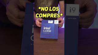 YA NO COMPRES ESTOS PROCESADORES DE INTEL cpu pcgamer pcgaming [upl. by Eirrej]