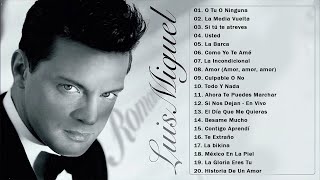 Luis Miguel 90s Sus Exitos Romanticos 💕 Mejores Canciones 💕 Mix Romanticos [upl. by Odie865]