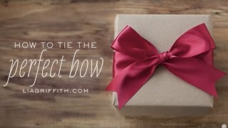 How to Tie the Perfect Bow [upl. by Naimad747]