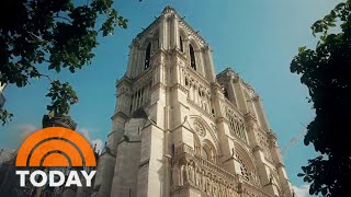 Inside the race to restore Notre Dame in time for 2024 Paris Olympics [upl. by Vanzant844]