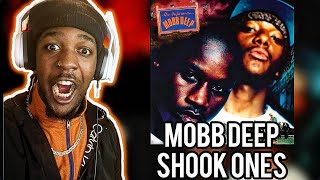 FIRST TIME HEARING Mobb Deep  Shook Ones Part 1 Official Audio REACTION [upl. by Baoj713]