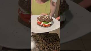 Easy lentil bread 🥪 lentilrecipe vegan veganbreakfast lentilsrecipe lentilbread vegetarian [upl. by Rori]