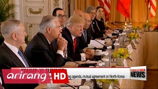 TrumpXi agree on 100day plan to boost trade face North Korea dilemma [upl. by Attemaj779]