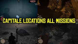 Red Dead Online Capitale Locations All Missions And Contracts [upl. by Stephenie993]