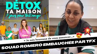 En vidéo Souad Romero Familles nombreuses annonce quelle rejoint TFX pour un nouveau programme [upl. by Anaxor]