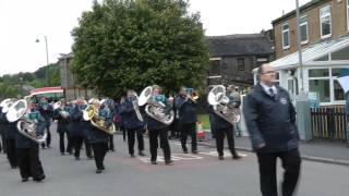 Brass Band in Mossley [upl. by Jourdan]