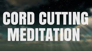 CORD CUTTING GUIDED SLEEP MEDITATION With MUSICTo help you let go and sleep deeply [upl. by Gardel]