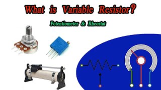 What is Variable Resistor Potentiometer amp Rheostat [upl. by Belva]