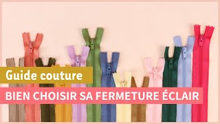 Les types de fermetures éclair  les connaître les choisir [upl. by Llenyar24]