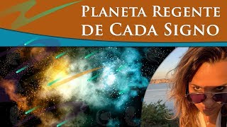 PLANETA REGENTE DE CADA SIGNO  PLANETA DE CADA SIGNO  PLANETAS DOS SIGNOS [upl. by Ahsimed]