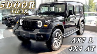 4x4 Thar Roxx AX7 L Diesel AT 2024  Features  Price  Mileage  Interior  Exterior [upl. by Elam335]