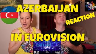 AZERBAIJAN in EUROVISION  REACTION  ALL SONGS 20082020 [upl. by Flanigan68]