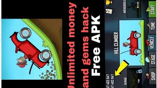 How to hack hill climbing unlimited money and gems💎💎hillclimbingviraltrendingfreefiregaming [upl. by Anaujait456]