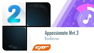 61 │Appassionata Mvt3  Beethoven │Piano Tiles 2 [upl. by Kciremed3]