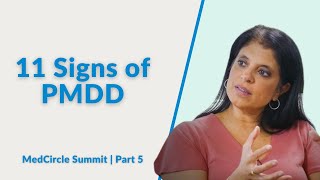 The 11 Traits of PMDD vs Depression  MedCircle x Dr Ramani [upl. by Yeoz566]