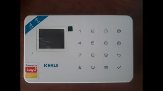 Alarma Kerui W18 Configuracion Tuya Smart [upl. by Kcoj]