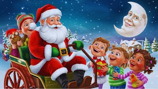 jingle bells jingle bells  Christmas song with Santa Claus  Nursery rhymes  Kids songs [upl. by Arrik745]