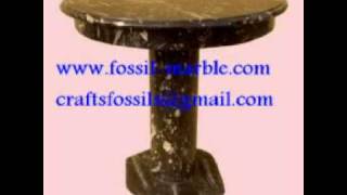 toutes sortes de decoration en fossilisees marbre fontaines tables lavabos [upl. by Karlise]