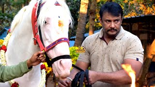 Darshan Celebrates SanKranti 2022  Boss Farmhouse  Vinish  Man Of CultureDBoss [upl. by Tat]