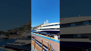 Largest Yacht at Monaco Yacht Show 2023 luxuryyacht monaco yacht shorts [upl. by Shipley]