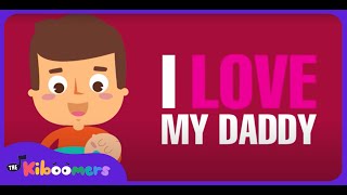 I LOVE MY DADDY  The Kiboomers PRESCHOOL SONGS amp NURSERY RHYMES FOR FATHERS DAY shorts kidssongs [upl. by Onitnelav]