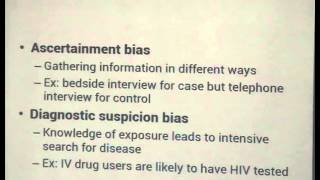 Association Causality Bias and Interaction 2013 [upl. by Akinet]