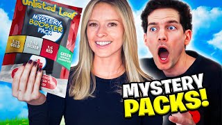 I Opened Worlds Biggest Poketuber Mystery Packs UnlistedLeaf [upl. by Nanda]