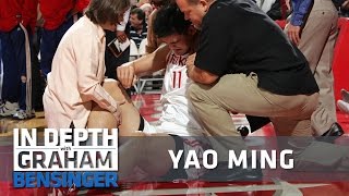 Yao Ming on injuries My left foot is forever numb [upl. by Nirred841]