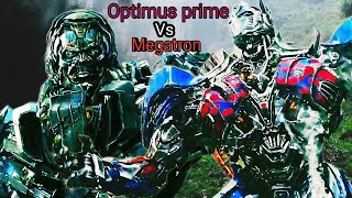 Transformers movie  Optimus prime vs Megatron [upl. by Grof]