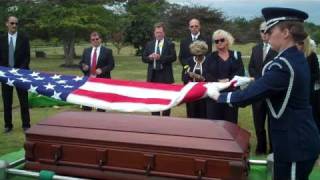 Air Force Honor Guard at Walter Supinskis Funeral [upl. by Ferneau282]