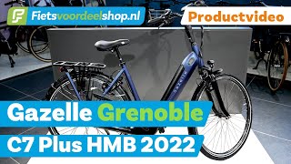 Gazelle Grenoble C7 Plus HMB 2022  Fietsvoordeelshopnl Productvideo [upl. by Georgeanna]