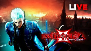 DMC3 NOVAMENTE MAS AGORA COM VERGIL  LIVE devilmaycry3 kiritodosbhop [upl. by Narik682]