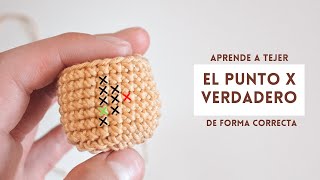 La equis falsa y la equis verdadera ¿cuál tejes  crochet  amigurumi [upl. by Shore]