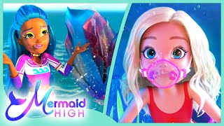 Mermaid Secret Hideout  Mermaid High  Cartoons for Kids [upl. by Eenrahc]