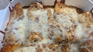 HOMEMADE ENCHILADAS whatsfordinneryall howto [upl. by Rossing]