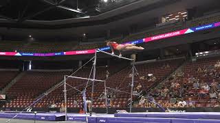 Ciena Alipio  Uneven Bars  2022 US Classic  Senior [upl. by Trevar]