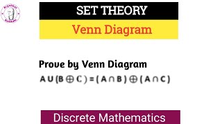 Venn Diagram  Venn Diagram discrete mathematics [upl. by Nial]