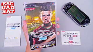 Winning Eleven 2008 PSP  Unboxing amp Gameplay PES 2008 PlayStation Portable [upl. by Kristie]