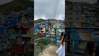 COLORED HOUSES IN LA TRINIDAD BENGUET shorts [upl. by Everett]