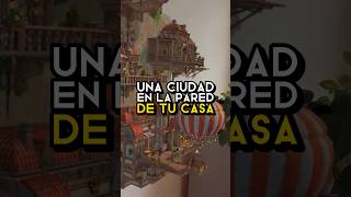 Una CIUDAD en la PARED de TU CASA 🏘️ juegoscuriosos metaquest3 gaming realidadmixta [upl. by Lomasi]