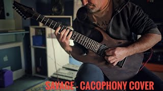 Savage  Cacophony cover cacophony martyfriedman jasonbecker [upl. by Eniortna]