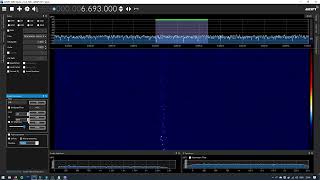 Novosibirsk VOLMET 6693Khz received at Sofia Bulgaria [upl. by Marnie]