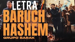 Baruch Hashem  Barak Letra [upl. by Shererd]