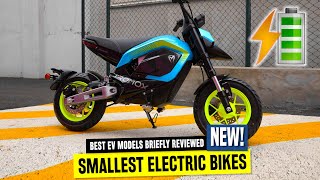 9 Smallest Electric Motorcycles that Are Big on HighTech and Riding Fun [upl. by Calva]