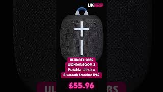 ULTIMATE EARS WONDERBOOM 3 Portable Wireless Bluetooth Speaker IP67 £5596 wcode 👇🔥🔥 [upl. by Nosned]