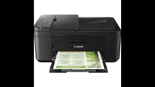 How to Replace Ink Cartridges Canon TR4650 TR4550 TR4551 TR4651 PG545 PG545XL CL546 CL546XL [upl. by Emmaline]